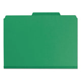 Smead® Expanding Recycled Heavy Pressboard Folders, 1-3-cut Tabs, 1" Expansion, Letter Size, Green, 25-box freeshipping - TVN Wholesale 