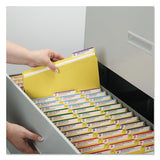 Smead® Expanding Recycled Heavy Pressboard Folders, 1-3-cut Tabs, 1" Expansion, Letter Size, Yellow, 25-box freeshipping - TVN Wholesale 