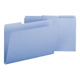 Smead® Expanding Recycled Heavy Pressboard Folders, 1-3-cut Tabs, 1" Expansion, Legal Size, Blue, 25-box freeshipping - TVN Wholesale 