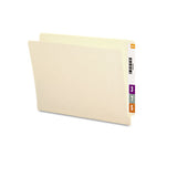 Smead® Heavyweight Manila End Tab Folders, 9.5" Front, 1-ply Straight Tab, Letter Size, 100-box freeshipping - TVN Wholesale 