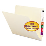 Smead® Heavyweight Manila End Tab Folders, 9.5" Front, Straight Tab, Letter Size, 100-box freeshipping - TVN Wholesale 