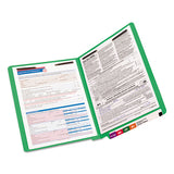 Smead® Heavyweight Colored End Tab Folders With Two Fasteners, Straight Tab, Letter Size, Green, 50-box freeshipping - TVN Wholesale 