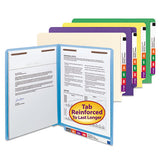 Smead® Watershed-cutless End Tab 2-fastener Folders, Straight Tab, Letter Size, Purple, 50-box freeshipping - TVN Wholesale 