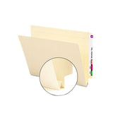 Smead® Heavyweight Manila End Tab Expansion Folders, Straight Tab, Legal Size, 50-box freeshipping - TVN Wholesale 