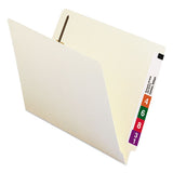 Smead® Heavyweight Manila End Tab Pocket Folders With One Fastener, Straight Tab, Letter Size, 50-box freeshipping - TVN Wholesale 