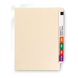 Smead® Fastener Folder W- Divider, 1 Divider, Letter Size, Manila, 50-box freeshipping - TVN Wholesale 