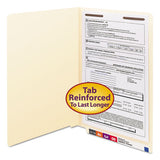 Smead® Manila End Tab 1-fastener Folders With Reinforced Tabs, 0.75" Expansion, Straight Tab, Legal Size, 11 Pt. Manila, 50-box freeshipping - TVN Wholesale 