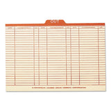 Smead® Manila Out Guides, Printed Form Style, 1-5-cut Top Tab, Out, 8.5 X 14, Manila, 100-box freeshipping - TVN Wholesale 