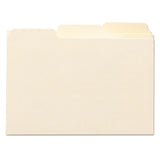 Smead® Manila Card Guides, 1-3-cut Top Tab, Blank, 4 X 6, Manila, 100-box freeshipping - TVN Wholesale 