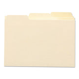 Smead® Manila Card Guides, 1-3-cut Top Tab, Blank, 5 X 8, Manila, 100-box freeshipping - TVN Wholesale 