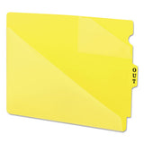 Smead® End Tab Poly Out Guides, Two-pocket Style, 1-3-cut End Tab, Out, 8.5 X 11, Yellow, 50-box freeshipping - TVN Wholesale 