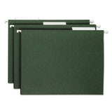 Smead® Hanging Folders, Letter Size, 1-3-cut Tab, Standard Green, 25-box freeshipping - TVN Wholesale 