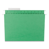 Smead® Tuff Hanging Folders With Easy Slide Tab, Letter Size, 1-3-cut Tab, Green, 18-box freeshipping - TVN Wholesale 