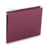 Smead® Colored Hanging File Folders, Letter Size, 1-5-cut Tab, Maroon, 25-box freeshipping - TVN Wholesale 