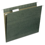 Smead® 100% Recycled Hanging File Folders, Letter Size, 1-5-cut Tab, Standard Green, 25-box freeshipping - TVN Wholesale 