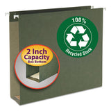 Smead® Box Bottom Hanging File Folders, Letter Size, Standard Green, 25-box freeshipping - TVN Wholesale 