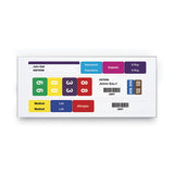 Smead® Color-coded Smartstrip Refill Label Forms, Inkjet Printer, Assorted, 1.5 X 7.5, White, 250-pack freeshipping - TVN Wholesale 