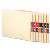 Smead® Numerical End Tab File Folder Labels, 0-9, 1.5 X 1.5, Assorted, 250-roll, 10 Rolls-box freeshipping - TVN Wholesale 