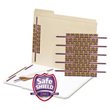 Smead® Safeshield Fasteners, 2" Capacity, 2.75" Center To Center, Purple, 50-box freeshipping - TVN Wholesale 