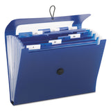 Smead® Step Index Organizer, 12 Sections, 1-6-cut Tab, Letter Size, Navy freeshipping - TVN Wholesale 