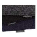 Smead® Soft Touch Cloth Expanding Files, 2" Expansion, 1 Section, Letter Size, Dark Blue freeshipping - TVN Wholesale 