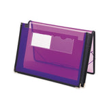 Smead® Poly Wallets, 2.25" Expansion, 1 Section, Letter Size, Translucent Purple freeshipping - TVN Wholesale 