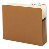 Smead® Redrope Drop Front File Pockets, 3.5" Expansion, Letter Size, Redrope, 25-box freeshipping - TVN Wholesale 