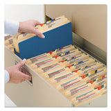 Smead® Colored File Pockets, 1.75" Expansion, Letter Size, Blue freeshipping - TVN Wholesale 