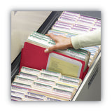Smead® Colored File Pockets, 3.5" Expansion, Letter Size, Red freeshipping - TVN Wholesale 