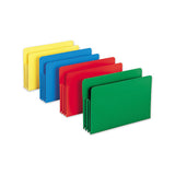 Smead® Poly Drop Front File Pockets, 3.5" Expansion, 4 Sections, Legal Size, Assorted, 4-box freeshipping - TVN Wholesale 