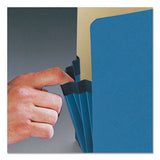 Smead® Colored File Pockets, 3.5" Expansion, Legal Size, Blue freeshipping - TVN Wholesale 