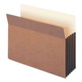 Redrope Drop-front File Pockets W- Fully Lined Gussets, 3.5