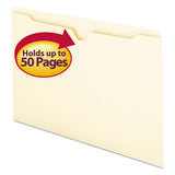 Smead® Manila File Jackets, 1-ply Straight Tab, Legal Size, Manila, 100-box freeshipping - TVN Wholesale 