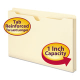 Smead® Manila File Jackets, 2-ply Straight Tab, Legal Size, Manila, 50-box freeshipping - TVN Wholesale 