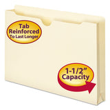 Smead® Manila File Jackets, 2-ply Straight Tab, Legal Size, Manila, 50-box freeshipping - TVN Wholesale 