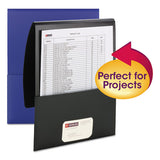 Smead® Organized Up Poly Stackit Folders, 11 X 8.5, Dark Blue-dark Blue, 5-pack freeshipping - TVN Wholesale 
