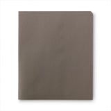 Smead® Two-pocket Folder, Embossed Leather Grain Paper, Gray, 25-box freeshipping - TVN Wholesale 
