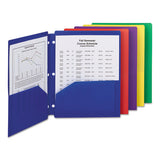 Smead® Poly Snap-in Two-pocket Folder, 50-sheet Capacity, 11 X 8.5, Assorted, 10-pack freeshipping - TVN Wholesale 