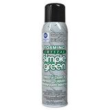 Simple Green® Foaming Crystal Industrial Cleaner And Degreaser, 20 Oz Aerosol Spray, 12-carton freeshipping - TVN Wholesale 