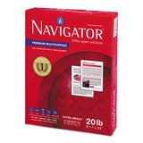 Navigator® Premium Multipurpose Copy Paper, 97 Bright, 20 Lb, 8.5 X 11, White, 500 Sheets-ream, 10 Reams-carton freeshipping - TVN Wholesale 