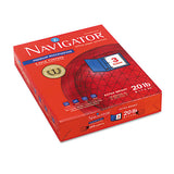 Navigator® Premium Multipurpose Copy Paper, 97 Bright, 3-hole, 20 Lb, 8.5 X 11, White, 500 Sheets-ream, 10 Reams-carton freeshipping - TVN Wholesale 