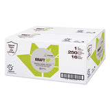 Papernet® Heavenly Soft Multi-fold Paper Towel, Kraft, 9.5" X 9.25", Brown, 16 Packs-carton freeshipping - TVN Wholesale 