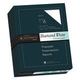 Southworth® 25% Cotton Diamond White Business Paper, 95 Bright, 24 Lb, 8.5 X 11, 500-ream freeshipping - TVN Wholesale 