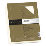 25% Cotton Laser Paper, 95 Bright, 24 Lb, 8.5 X 11, White, 500-ream