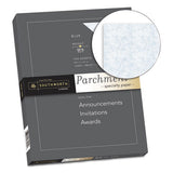 Southworth® Parchment Specialty Paper, 24 Lb, 8.5 X 11, Blue, 100-pack freeshipping - TVN Wholesale 