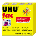 UHU® Tac Adhesive Putty, Pliable And Reusable, 3 Oz freeshipping - TVN Wholesale 