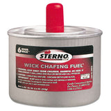 Sterno® Chafing Fuel Can With Stem Wick, Methanol,1.89g, Six-hour Burn, 24-carton freeshipping - TVN Wholesale 