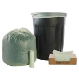 Stout® by Envision™ Ecosafe-6400 Bags, 32 Gal, 0.85 Mil, 33" X 48", Green, 50-box freeshipping - TVN Wholesale 