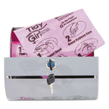 Tidy Girl™ Plastic Feminine Hygiene Disposal Bag Dispenser, Gray freeshipping - TVN Wholesale 