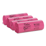 Tidy Girl™ Feminine Hygiene Sanitary Disposal Bags, 4" X 10", Natural, 600-carton freeshipping - TVN Wholesale 